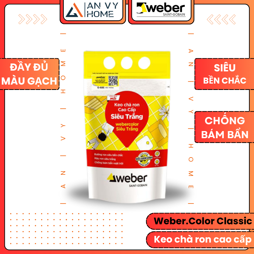 Keo chà ron Weber Siêu trắng